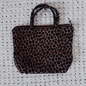 Small leopard bag